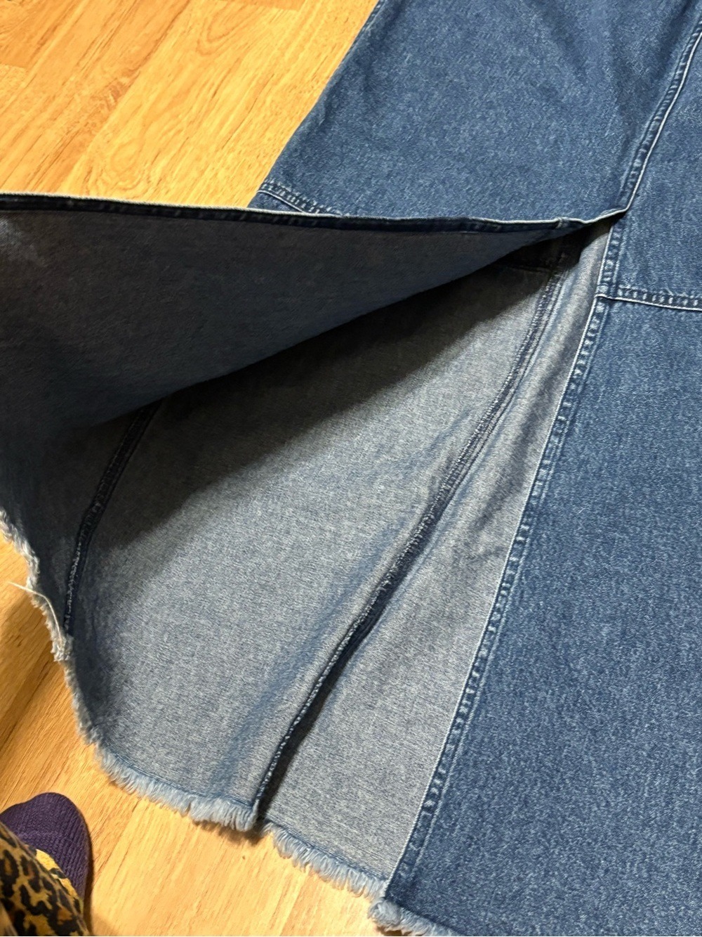 ralph lauren • vintage long denim skirt - Picture 13 of 14